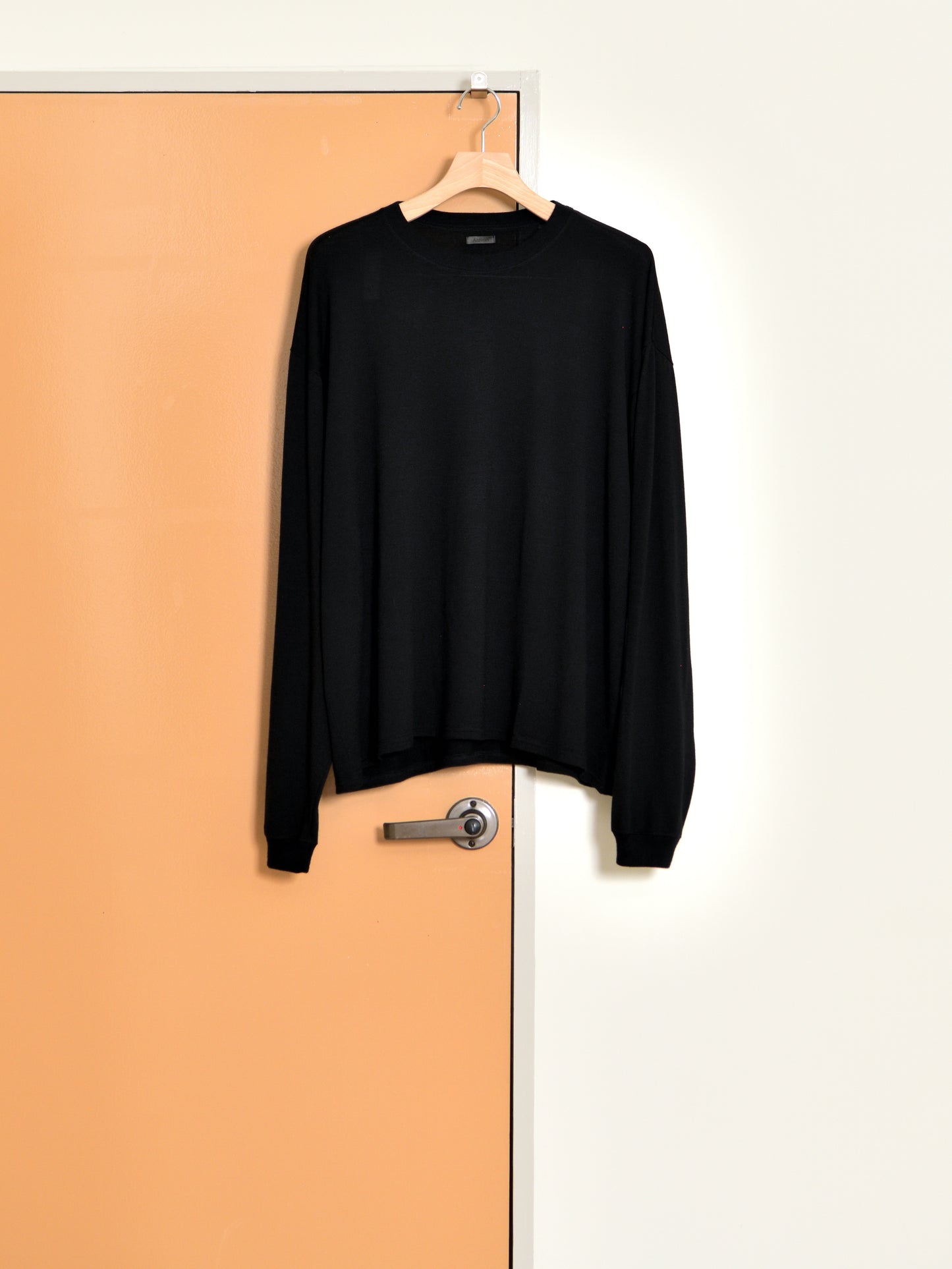 Antwort アントワート MERINO WOOL LS TEE ANT-TS005 ウールL/S BLACK ブラック 26AW 愛知県 名古屋 丸の内 セレクトショップ THIRD PLACE サードプレイス
