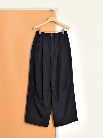 Antwort アントワート SMOOTH TAFTA DRAPE TUCK PANTS ANT-PT002 ポリエステル 通年 GRAY グレー BLACK ブラック 26AW 愛知県 名古屋 丸の内 セレクトショップ THIRD PLACE サードプレイス