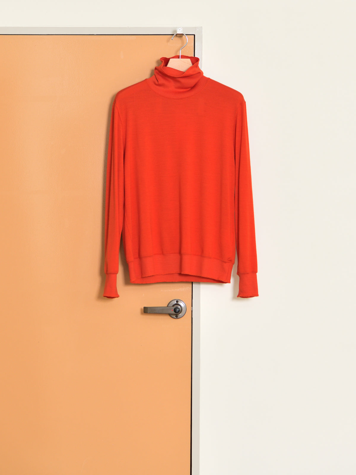 ISSUETHINGS イシューシングス type126  126-w-01 ORANGE オレンジ ウール タートルネック カットソー 26AW 愛知県 名古屋 丸の内 ユニセックス セレクトショップ THIRD PLACE サードプレイス