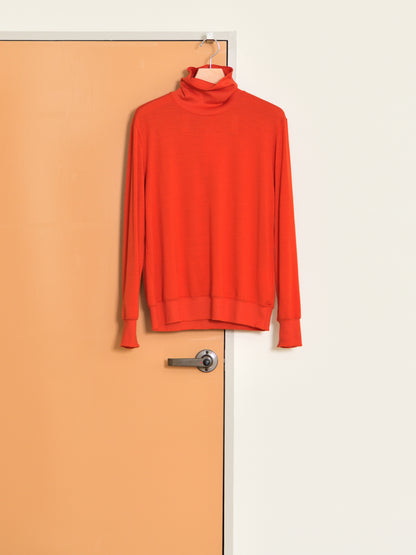 ISSUETHINGS イシューシングス type126  126-w-01 ORANGE オレンジ ウール タートルネック カットソー 26AW 愛知県 名古屋 丸の内 ユニセックス セレクトショップ THIRD PLACE サードプレイス