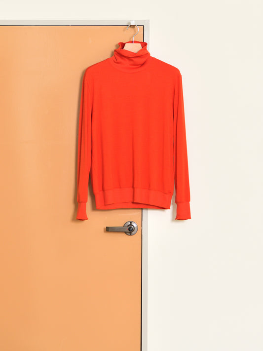 ISSUETHINGS イシューシングス type126  126-w-01 ORANGE オレンジ ウール タートルネック カットソー 26AW 愛知県 名古屋 丸の内 ユニセックス セレクトショップ THIRD PLACE サードプレイス