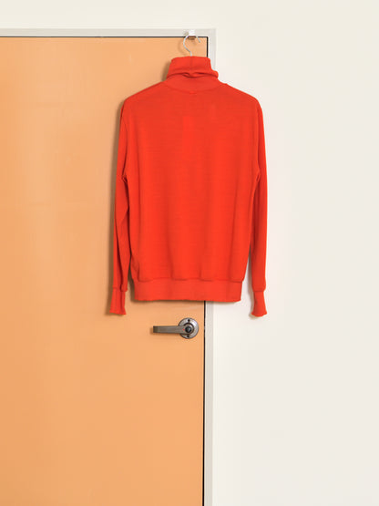 ISSUETHINGS イシューシングス type126  126-w-01 ORANGE オレンジ ウール タートルネック カットソー 26AW 愛知県 名古屋 丸の内 ユニセックス セレクトショップ THIRD PLACE サードプレイス