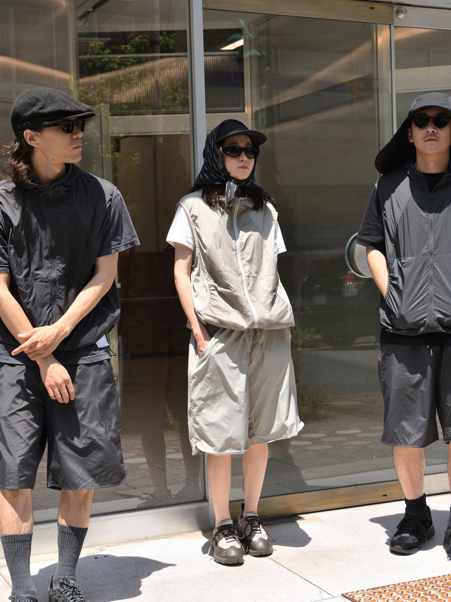 HIKING PATROL ハイキングパトロール SS26205 ORBIT LT TECHNICAL SHORTS  サンド ベージュ ナイロンショーツ 北欧 ノルウェー アウトドア 都会 26SS 愛知県 名古屋 丸の内 セレクトショップ THIRD PLACE サードプレイス
