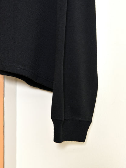 Antwort アントワート MERINO WOOL LS TEE ANT-TS005 ウールL/S BLACK ブラック 26AW 愛知県 名古屋 丸の内 セレクトショップ THIRD PLACE サードプレイス
