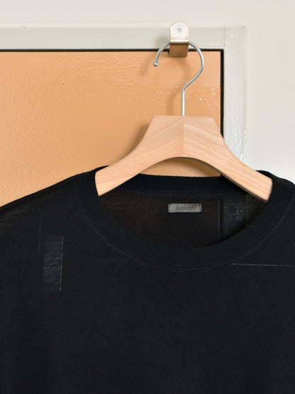 Antwort アントワート MERINO WOOL LS TEE ANT-TS005 ウールL/S BLACK ブラック 26AW 愛知県 名古屋 丸の内 セレクトショップ THIRD PLACE サードプレイス