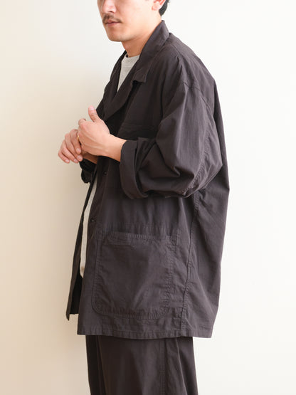 HERILL ヘリル Ripstop P41 Coverall 26-011-HL-8190-10 コットン ジャケット リップストップ 快適 ブラウン 夏 セットアップ 愛知県 名古屋 丸の内 セレクトショップ THIRD PLACE サードプレイス