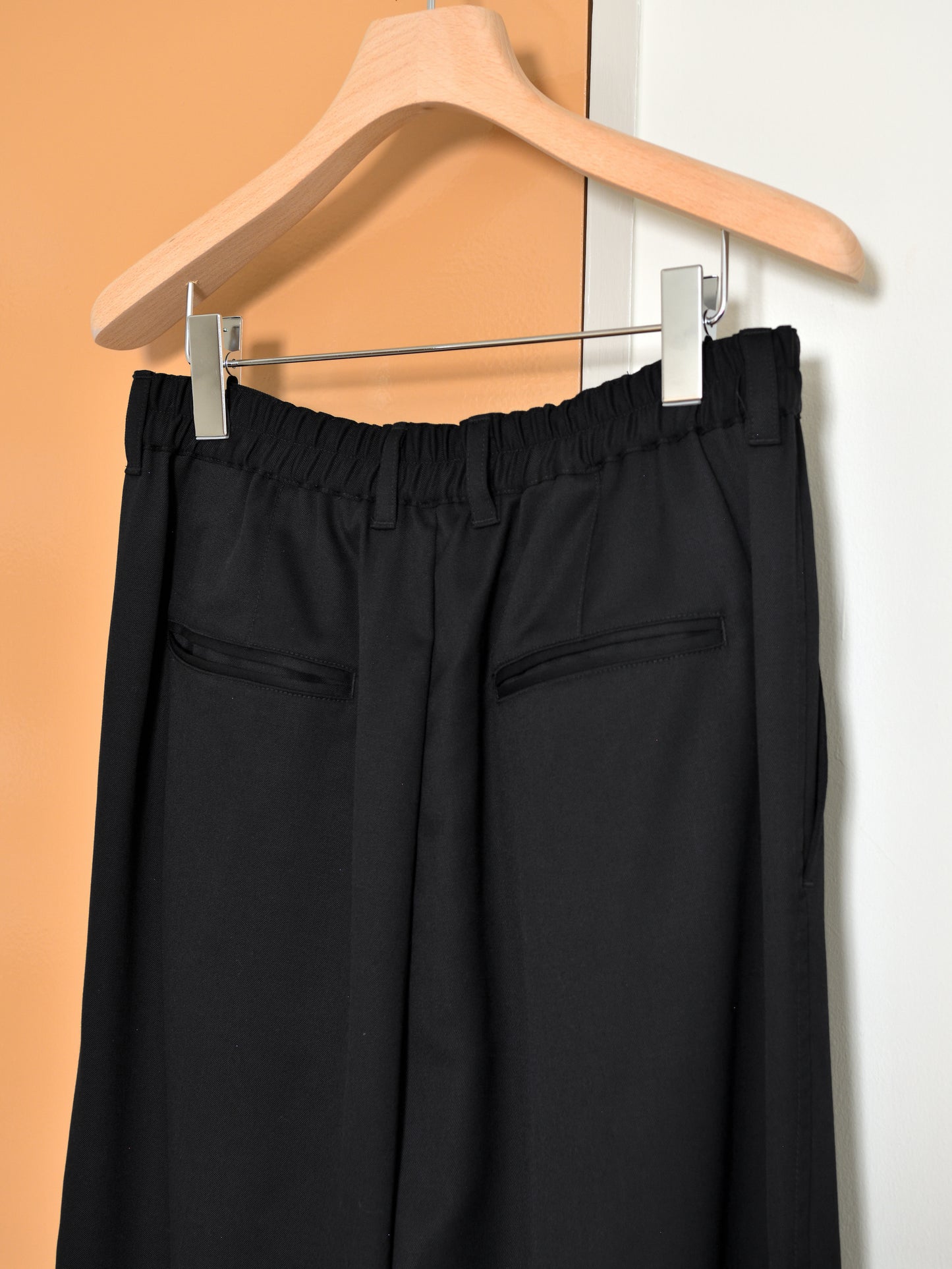 Antwort アントワート WOOL GABARDINE WIDE EASY PANTS ANT-PT004 ウールギャバジン BLACK ブラック 26AW 愛知県 名古屋 丸の内 セレクトショップ THIRD PLACE サードプレイス