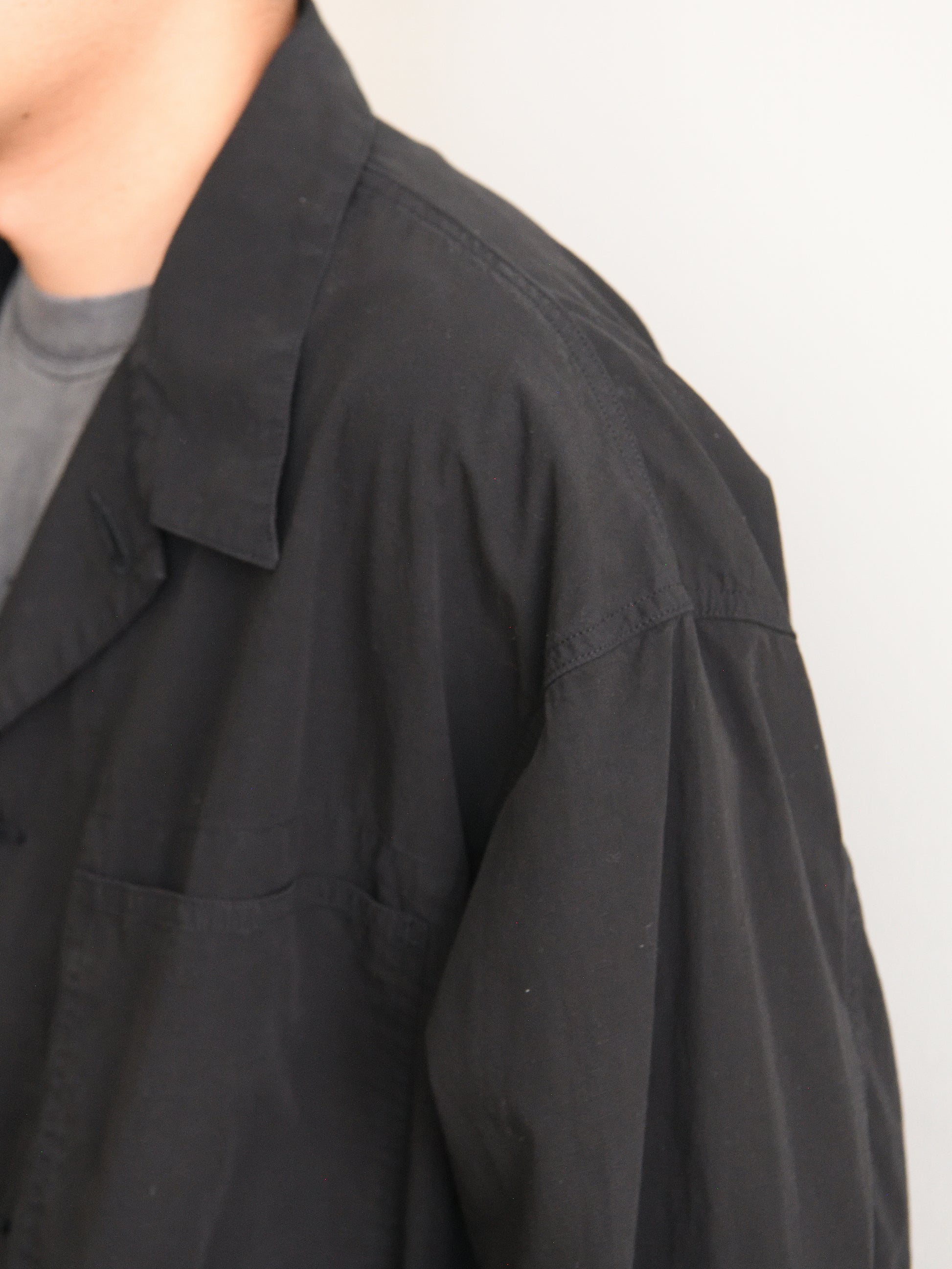 HERILL ヘリル Ripstop P41 Coverall 26-011-HL-8190-10 コットン ジャケット リップストップ 快適 ブラック 夏 セットアップ 愛知県 名古屋 丸の内 セレクトショップ THIRD PLACE サードプレイス