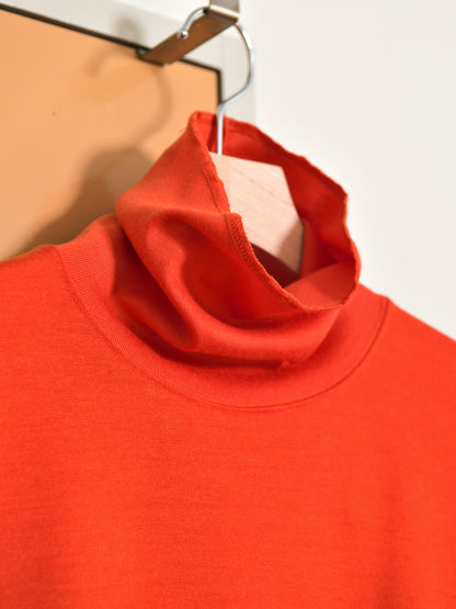 ISSUETHINGS イシューシングス type126  126-w-01 ORANGE オレンジ ウール タートルネック カットソー 26AW 愛知県 名古屋 丸の内 ユニセックス セレクトショップ THIRD PLACE サードプレイス