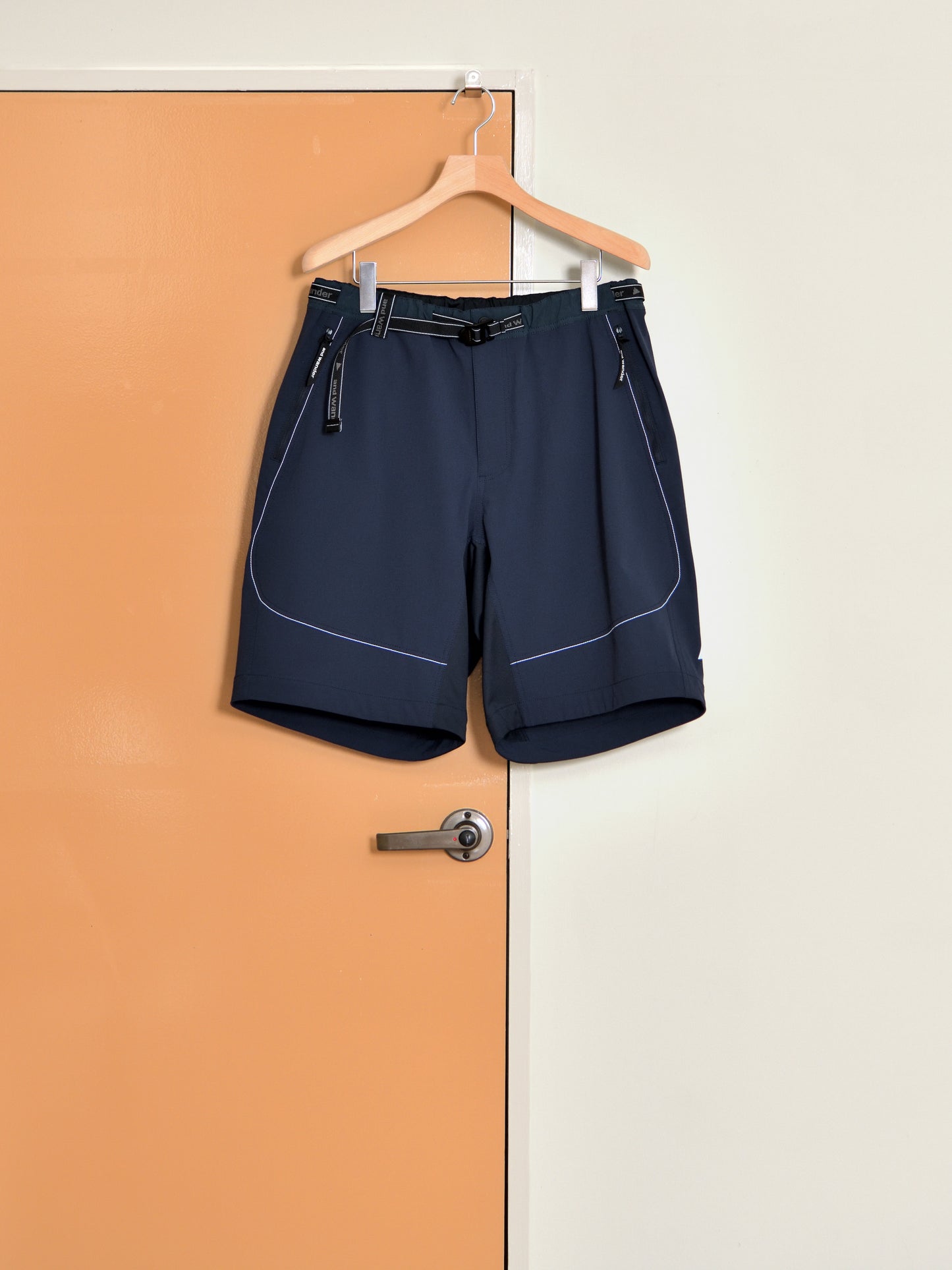 andwander trek short pants 574-6122009 ショーツ ネイビー  定番 日本 名古屋 セレクトショップ THIRD PLACE サードプレイス 名古屋 愛知県 東海 セレクトショップ THIRD PLACE サードプレイス
