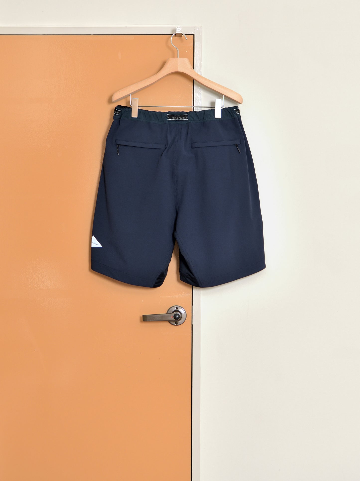 andwander trek short pants 574-6122009 ショーツ ネイビー  定番 日本 名古屋 セレクトショップ THIRD PLACE サードプレイス 名古屋 愛知県 東海 セレクトショップ THIRD PLACE サードプレイス