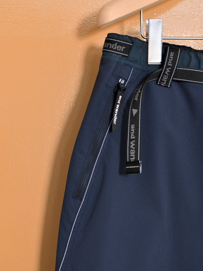 andwander trek short pants 574-6122009 ショーツ ネイビー  定番 日本 名古屋 セレクトショップ THIRD PLACE サードプレイス 名古屋 愛知県 東海 セレクトショップ THIRD PLACE サードプレイス