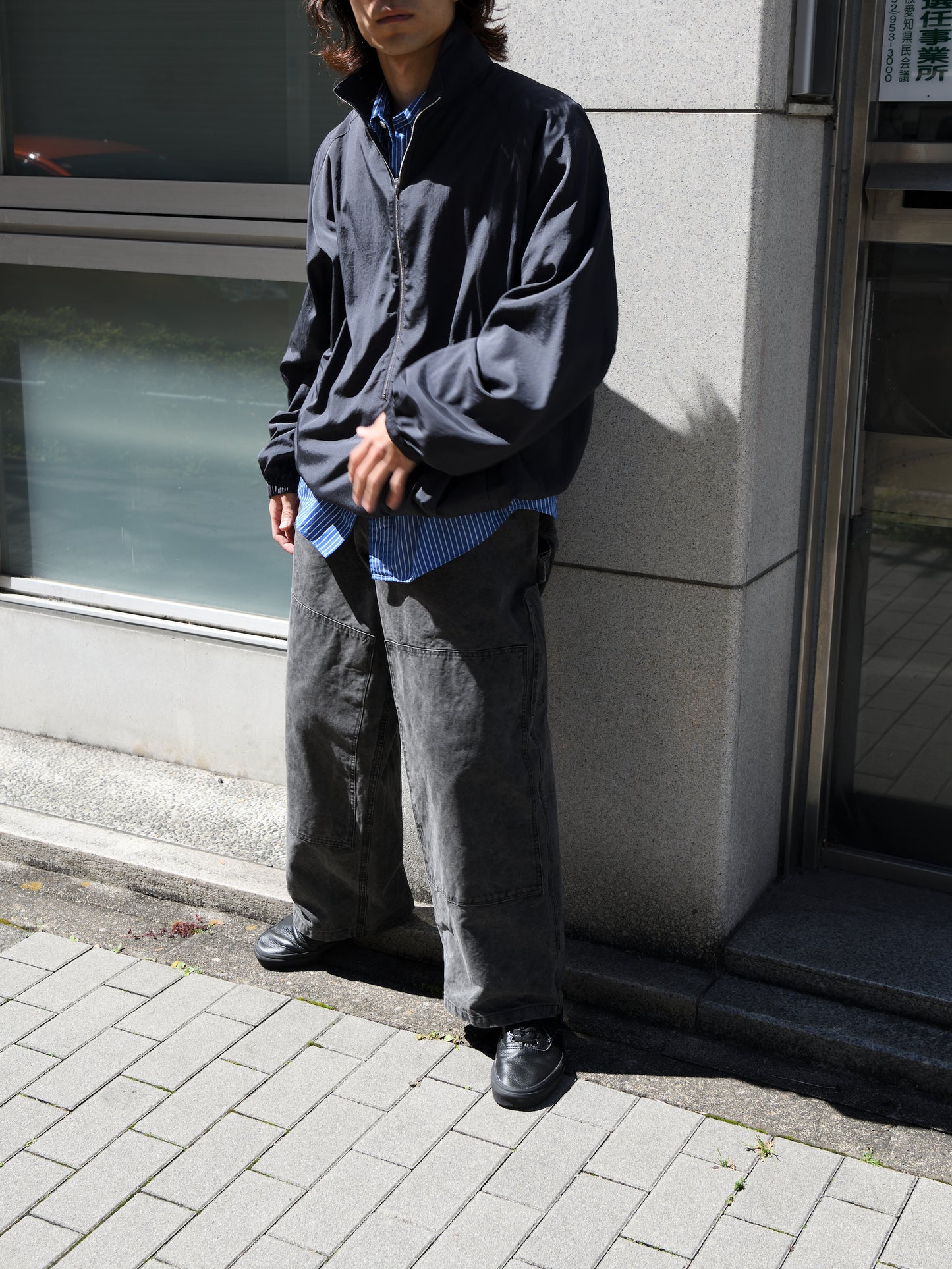 CAMIEL FORTGENS カミエルフォートヘンス WORKER JACKET CF21.10.01.01 CF21.06.05.02 キャンバス ダックジャケット カバーオール  チャコール カーハート アメリカ オランダ 26ss 春夏 日本取り扱い 名古屋 丸の内 セレクトショップ THIRD PLACE サードプレイス