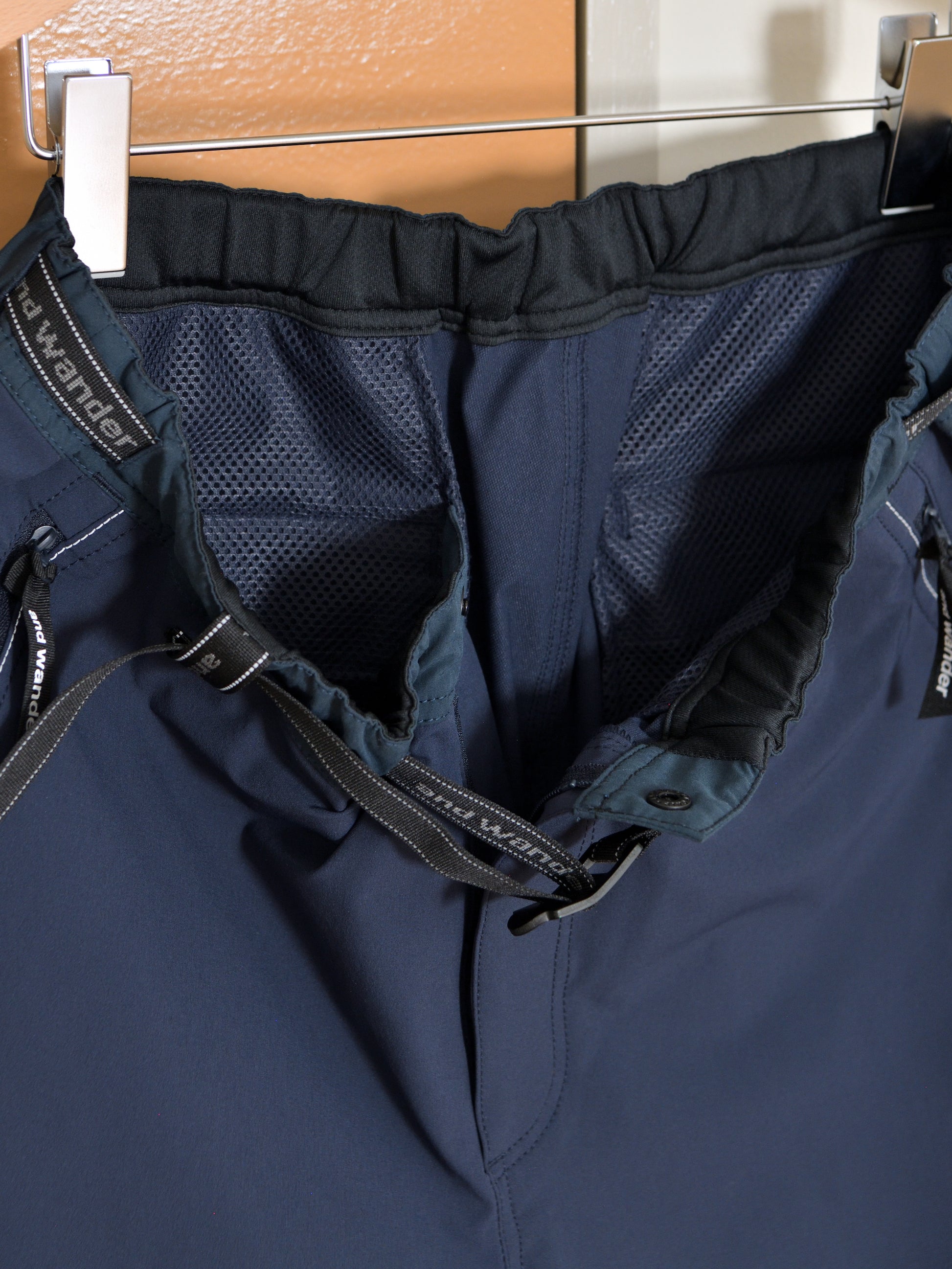 andwander trek short pants 574-6122009 ショーツ ネイビー  定番 日本 名古屋 セレクトショップ THIRD PLACE サードプレイス 名古屋 愛知県 東海 セレクトショップ THIRD PLACE サードプレイス
