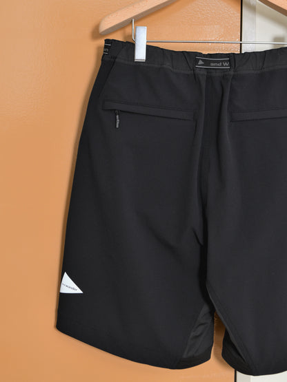 andwander trek short pants 574-6122009 ショーツ ブラック  定番 日本 名古屋 セレクトショップ THIRD PLACE サードプレイス 名古屋 愛知県 東海 セレクトショップ THIRD PLACE サードプレイス