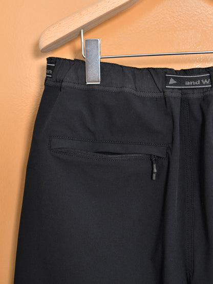 andwander trek short pants 574-6122009 ショーツ ブラック  定番 日本 名古屋 セレクトショップ THIRD PLACE サードプレイス 名古屋 愛知県 東海 セレクトショップ THIRD PLACE サードプレイス