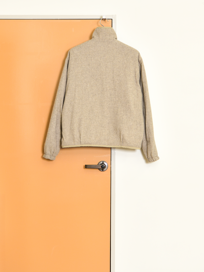 YOKE ヨーク Wool Cashmere Fleece Reversible Blouson BEIGE YK26FW01362B ベージュ リバーシブル NYLON WOOL CASHMERE ナイロン ウール カシミヤ ブルゾン 26FW 日本取り扱い 名古屋 丸の内 セレクトショップ THIRD PLACE サードプレイス