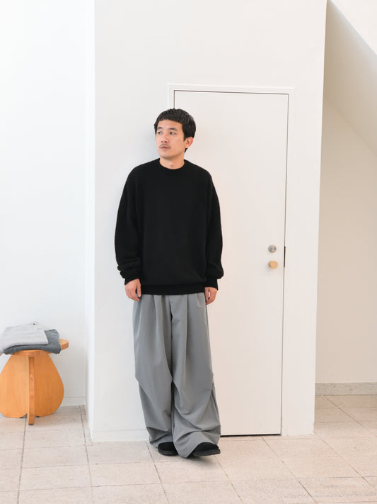 Antwort アントワート SMOOTH TAFTA DRAPE TUCK PANTS ANT-PT002 ポリエステル 通年 GRAY グレー BLACK ブラックHERILL ヘリル Rigidcashmere Pullover 26-080-HL-8020-30 リジットカシミア ニット BLACK ブラック 26AW 愛知県 名古屋 丸の内 セレクトショップ THIRD PLACE サードプレイス