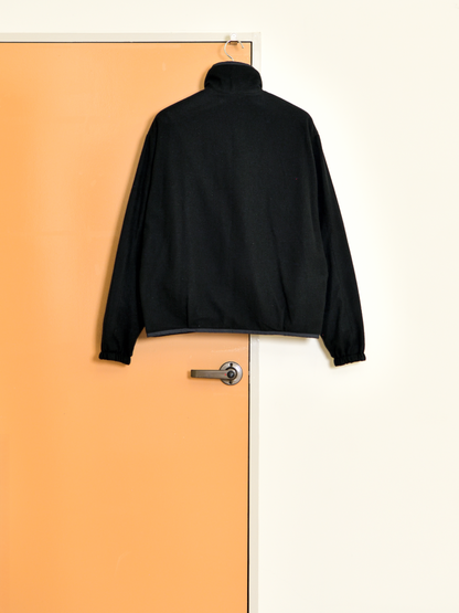 YOKE ヨーク Wool Cashmere Fleece Reversible Blouson BLACK YK26FW01362B ブラック 黒 リバーシブル NYLON WOOL CASHMERE ナイロン ウール カシミヤ ブルゾン 26FW 日本取り扱い 名古屋 丸の内 セレクトショップ THIRD PLACE サードプレイス
