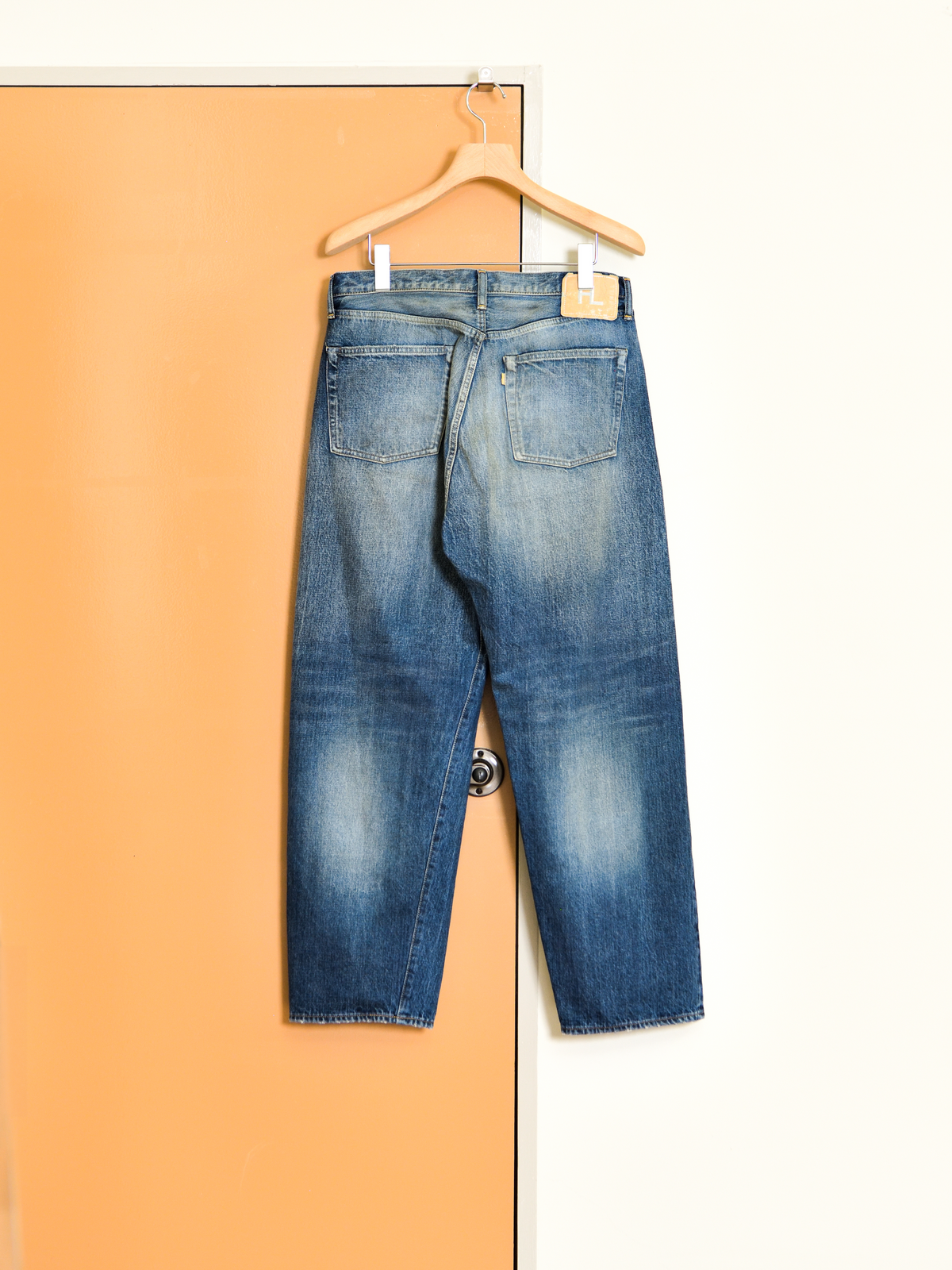 HERILL へリル HL Rugged denim DAMAGEWORN 26-030-HL-8070-30 ダメージデニム ブルー フェード 26FW 日本取り扱い 名古屋 丸の内 セレクトショップ THIRD PLACE サードプレイス