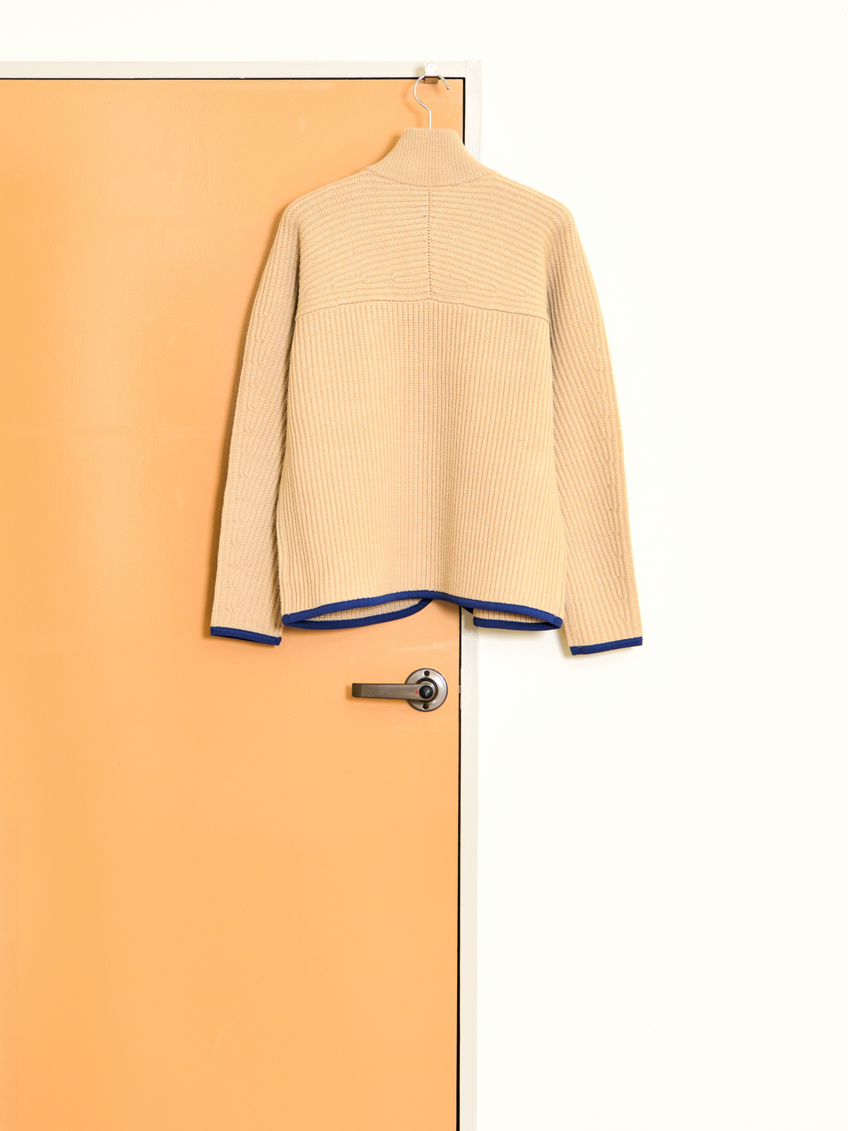 MEIAS メイアス MOUNTAIN KNIT ZIP BLOUSON BEIGE ベージュ FRCD-6A16 ジャケット ウール ニット アウトドア 登山 キャンプ 26FW 日本取り扱い 名古屋 丸の内 セレクトショップ THIRD PLACE サードプレイス