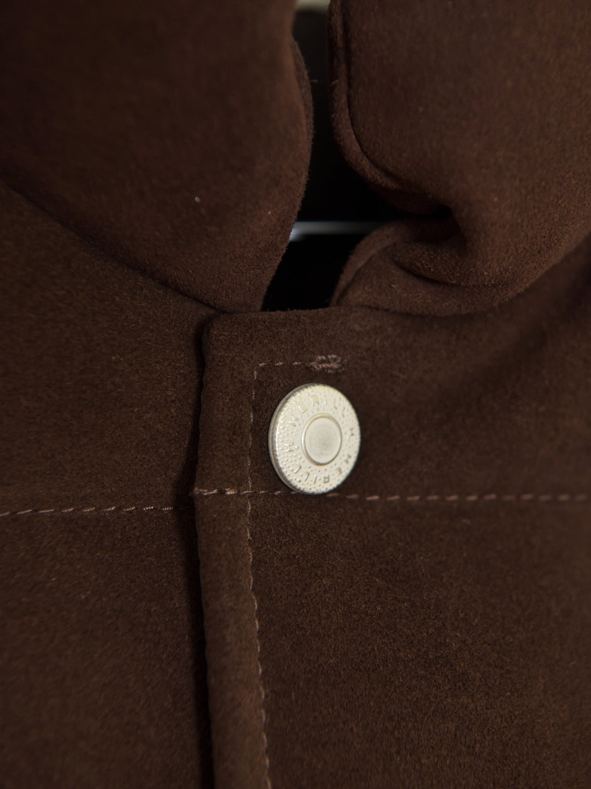 HERILL へリル Sheepleather Woodchoppers Vest 26-011-HL-8370-30 BROWN ブラウン シープレザー ダウン DOWN ベスト 26FW 日本取り扱い 名古屋 丸の内 セレクトショップ THIRD PLACE サードプレイス