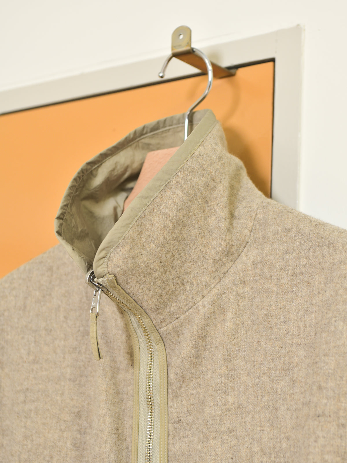YOKE ヨーク Wool Cashmere Fleece Reversible Blouson BEIGE YK26FW01362B ベージュ リバーシブル NYLON WOOL CASHMERE ナイロン ウール カシミヤ ブルゾン 26FW 日本取り扱い 名古屋 丸の内 セレクトショップ THIRD PLACE サードプレイス