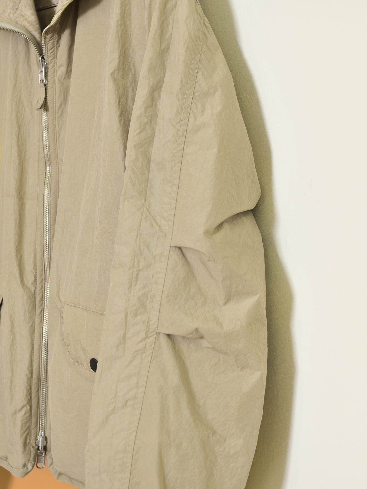 YOKE ヨーク Wool Cashmere Fleece Reversible Blouson BEIGE YK26FW01362B ベージュ リバーシブル NYLON WOOL CASHMERE ナイロン ウール カシミヤ ブルゾン 26FW 日本取り扱い 名古屋 丸の内 セレクトショップ THIRD PLACE サードプレイス