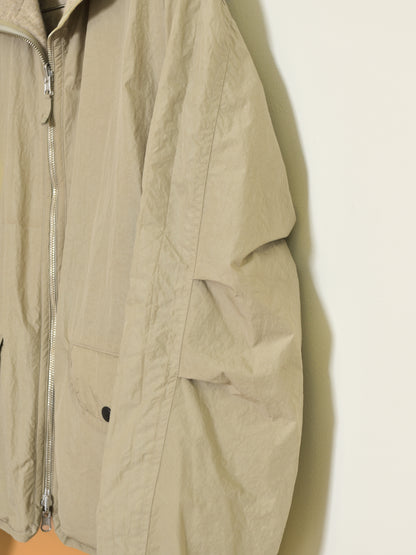 YOKE ヨーク Wool Cashmere Fleece Reversible Blouson BEIGE YK26FW01362B ベージュ リバーシブル NYLON WOOL CASHMERE ナイロン ウール カシミヤ ブルゾン 26FW 日本取り扱い 名古屋 丸の内 セレクトショップ THIRD PLACE サードプレイス