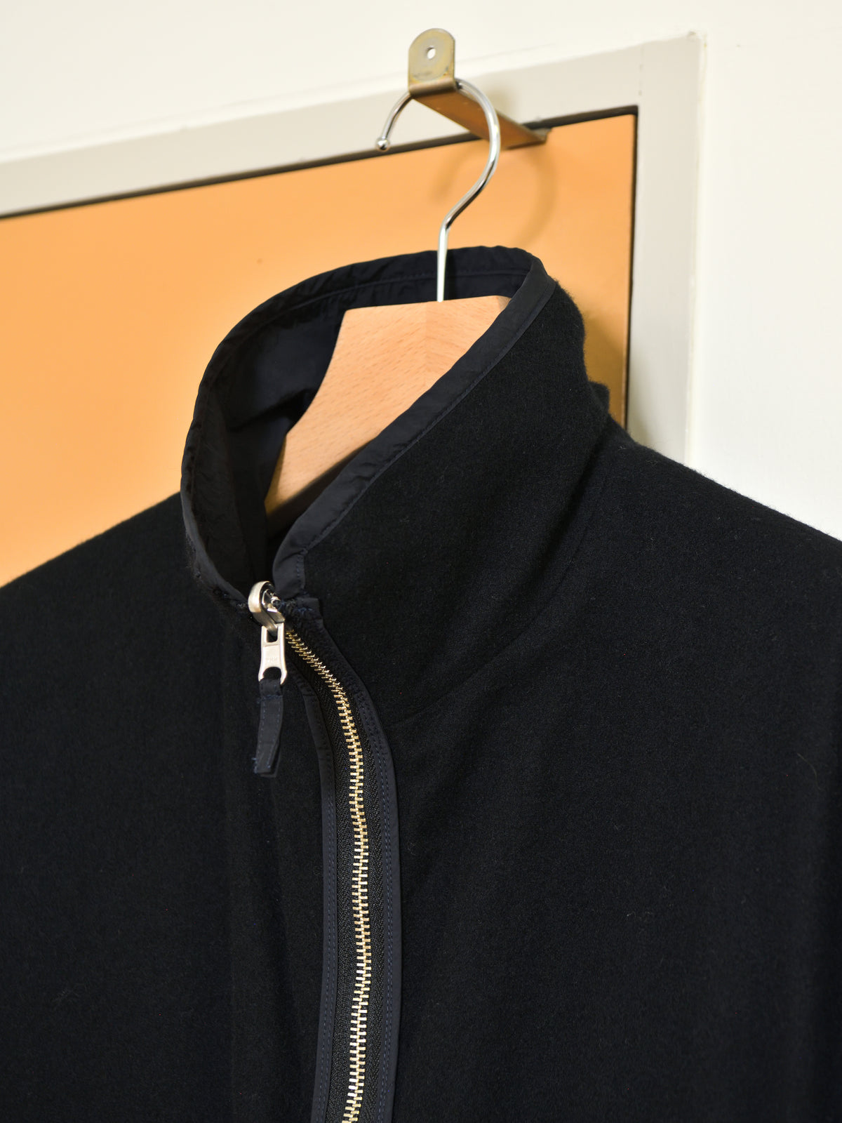 YOKE ヨーク Wool Cashmere Fleece Reversible Blouson BLACK YK26FW01362B ブラック 黒 リバーシブル NYLON WOOL CASHMERE ナイロン ウール カシミヤ ブルゾン 26FW 日本取り扱い 名古屋 丸の内 セレクトショップ THIRD PLACE サードプレイス