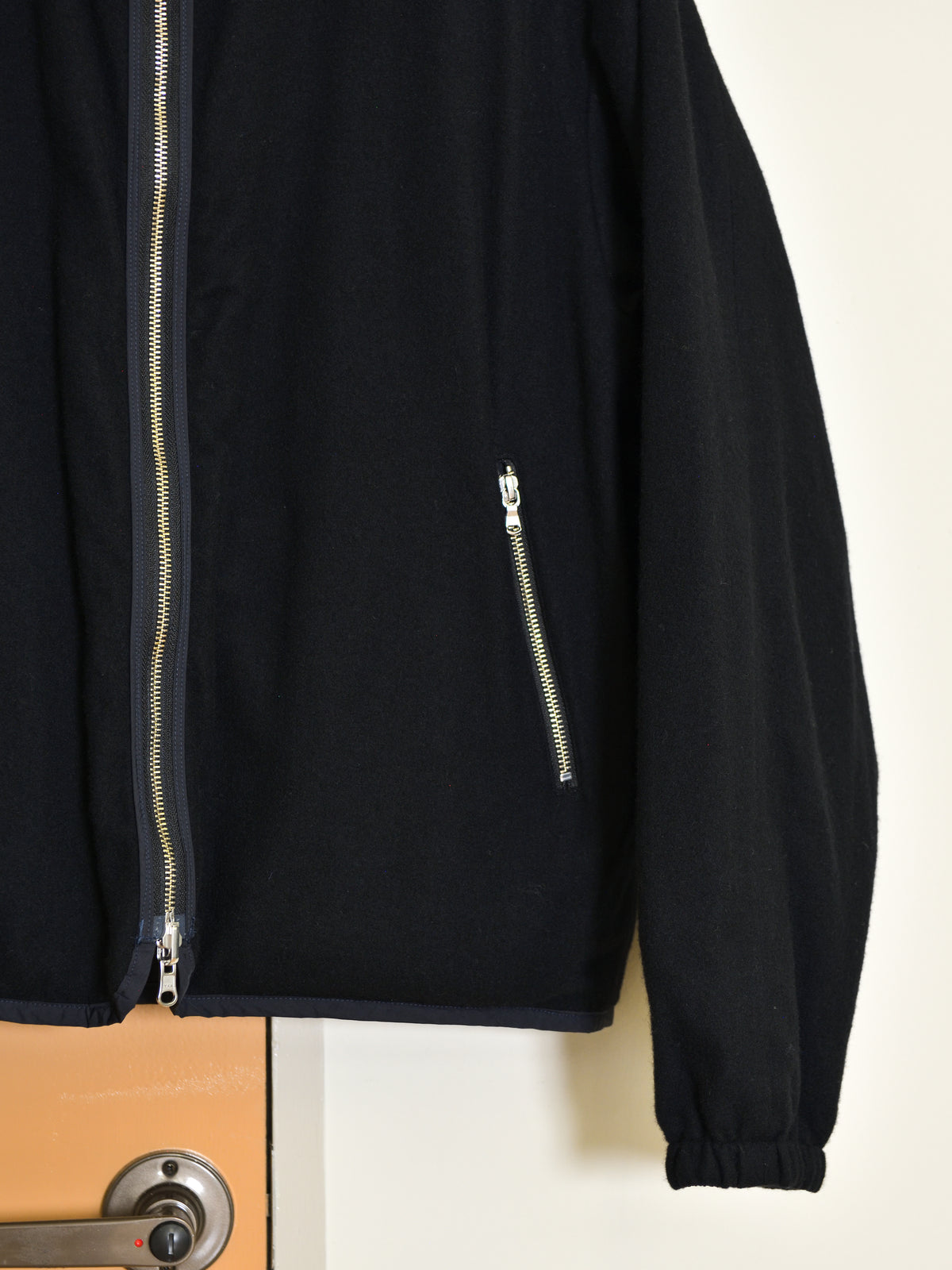 YOKE ヨーク Wool Cashmere Fleece Reversible Blouson BLACK YK26FW01362B ブラック 黒 リバーシブル NYLON WOOL CASHMERE ナイロン ウール カシミヤ ブルゾン 26FW 日本取り扱い 名古屋 丸の内 セレクトショップ THIRD PLACE サードプレイス