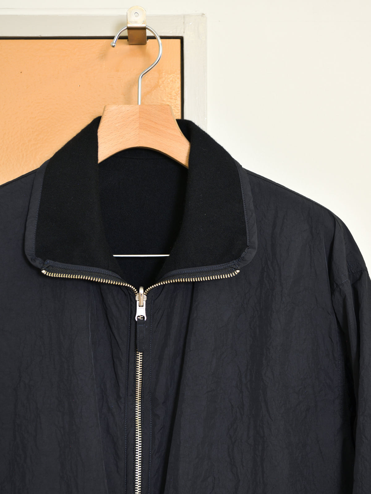 YOKE ヨーク Wool Cashmere Fleece Reversible Blouson BLACK YK26FW01362B ブラック 黒 リバーシブル NYLON WOOL CASHMERE ナイロン ウール カシミヤ ブルゾン 26FW 日本取り扱い 名古屋 丸の内 セレクトショップ THIRD PLACE サードプレイス