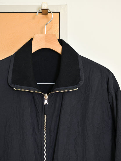 YOKE ヨーク Wool Cashmere Fleece Reversible Blouson BLACK YK26FW01362B ブラック 黒 リバーシブル NYLON WOOL CASHMERE ナイロン ウール カシミヤ ブルゾン 26FW 日本取り扱い 名古屋 丸の内 セレクトショップ THIRD PLACE サードプレイス