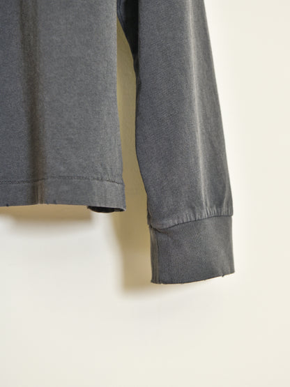 SATISFY サティスファイ MothTech Long Tee AGED BLACK 11113-00A02 ブラック ビンテージ加工 COTTON コットン フランス パリ paris 26FW 日本取り扱い 名古屋 丸の内 セレクトショップ THIRD PLACE サードプレイス
