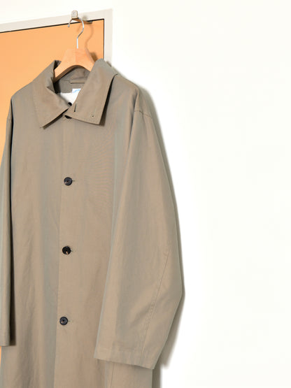 de dam foundation デダムファンデーション Cotton Gabardine Trench Coat KHAKI カーキ コート ベーシック オランダ ユニセックス 26AW 愛知県 名古屋 丸の内 セレクトショップ THIRD PLACE サードプレイス