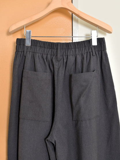 de dam foundation デダムファンデーション Wool Trousers DARK GRAY チャコール トラウザーズ ウール ベーシック オランダ ユニセックス 26AW 愛知県 名古屋 丸の内 セレクトショップ THIRD PLACE サードプレイス