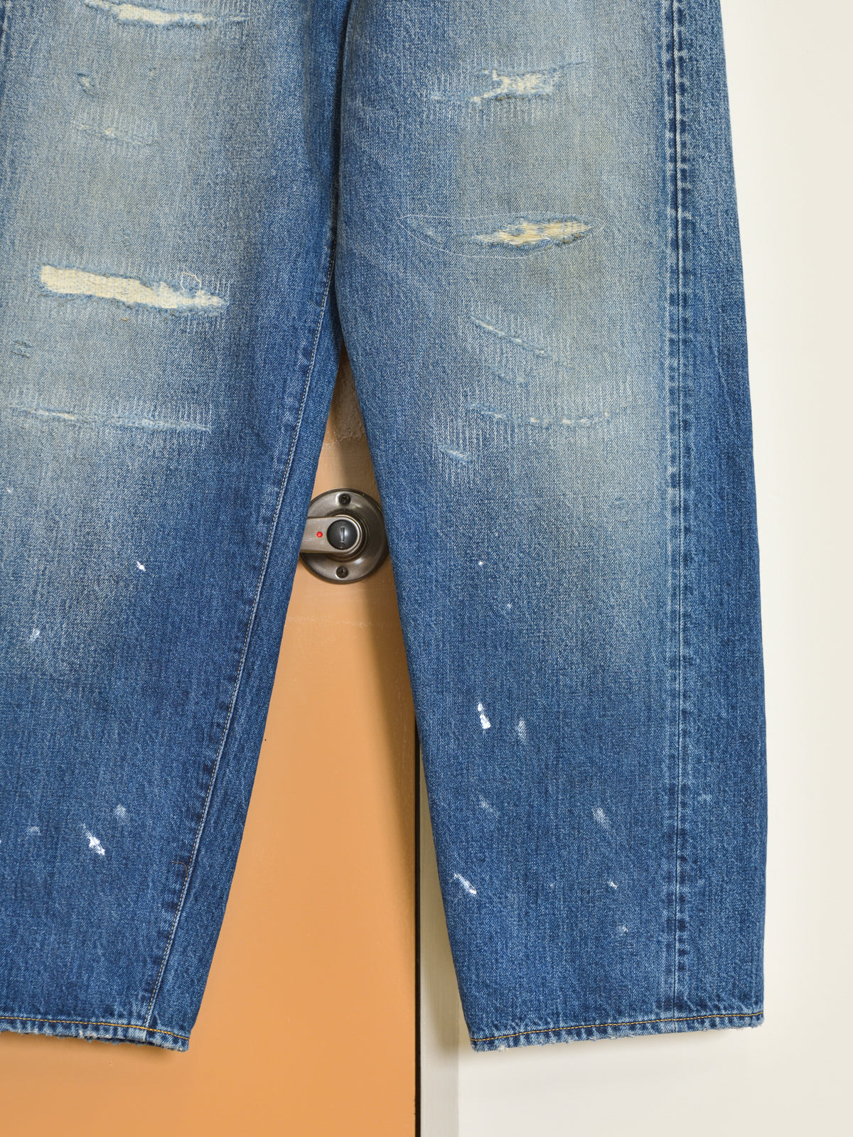 HERILL へリル HL Rugged denim DAMAGEWORN 26-030-HL-8070-30 ダメージデニム ブルー フェード 26FW 日本取り扱い 名古屋 丸の内 セレクトショップ THIRD PLACE サードプレイス
