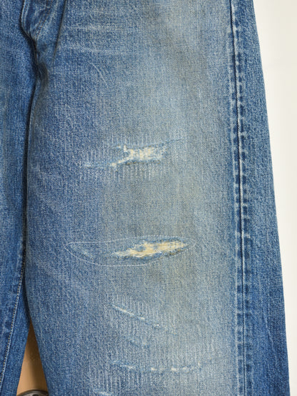 HERILL へリル HL Rugged denim DAMAGEWORN 26-030-HL-8070-30 ダメージデニム ブルー フェード 26FW 日本取り扱い 名古屋 丸の内 セレクトショップ THIRD PLACE サードプレイス