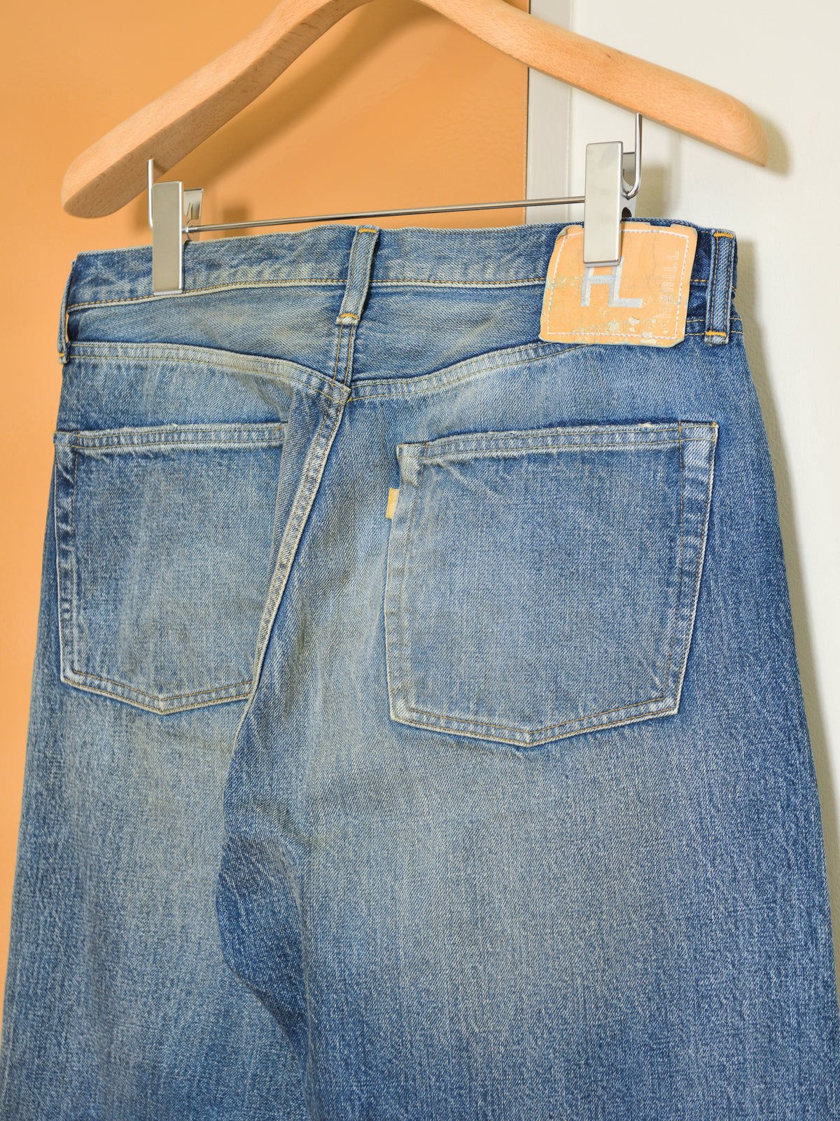 HERILL へリル HL Rugged denim DAMAGEWORN 26-030-HL-8070-30 ダメージデニム ブルー フェード 26FW 日本取り扱い 名古屋 丸の内 セレクトショップ THIRD PLACE サードプレイス
