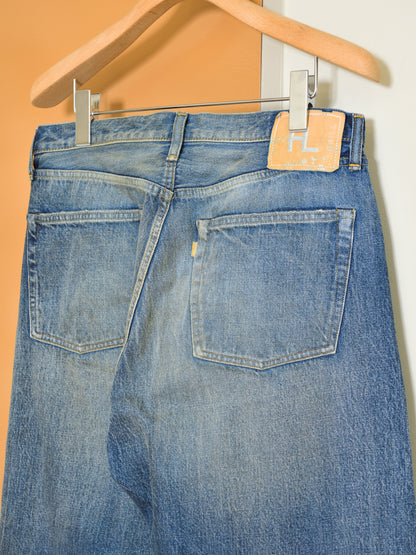 HERILL へリル HL Rugged denim DAMAGEWORN 26-030-HL-8070-30 ダメージデニム ブルー フェード 26FW 日本取り扱い 名古屋 丸の内 セレクトショップ THIRD PLACE サードプレイス