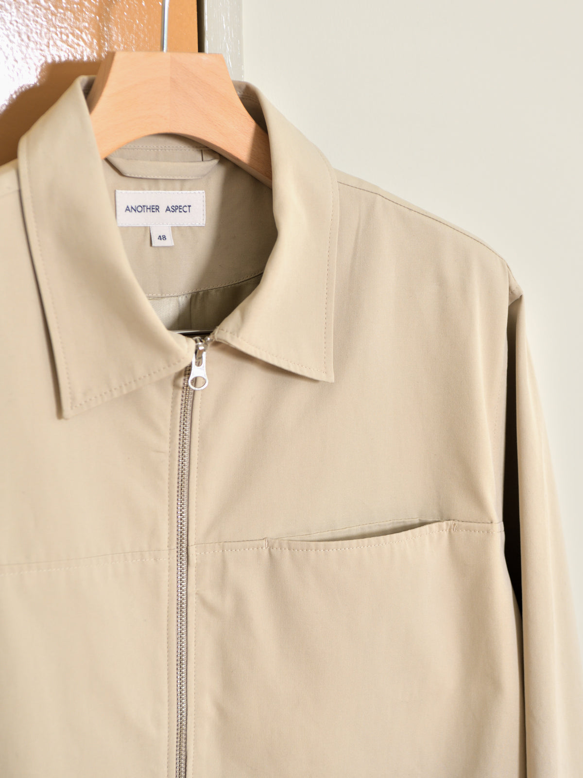 ANOTHER ASPECT アナザーアスペクト OVERSHIRT 3.0 オーバーシャツ 定番 ベージュ  ベーシック デンマーク ユニセックス 26AW 愛知県 名古屋 丸の内 セレクトショップ THIRD PLACE サードプレイス