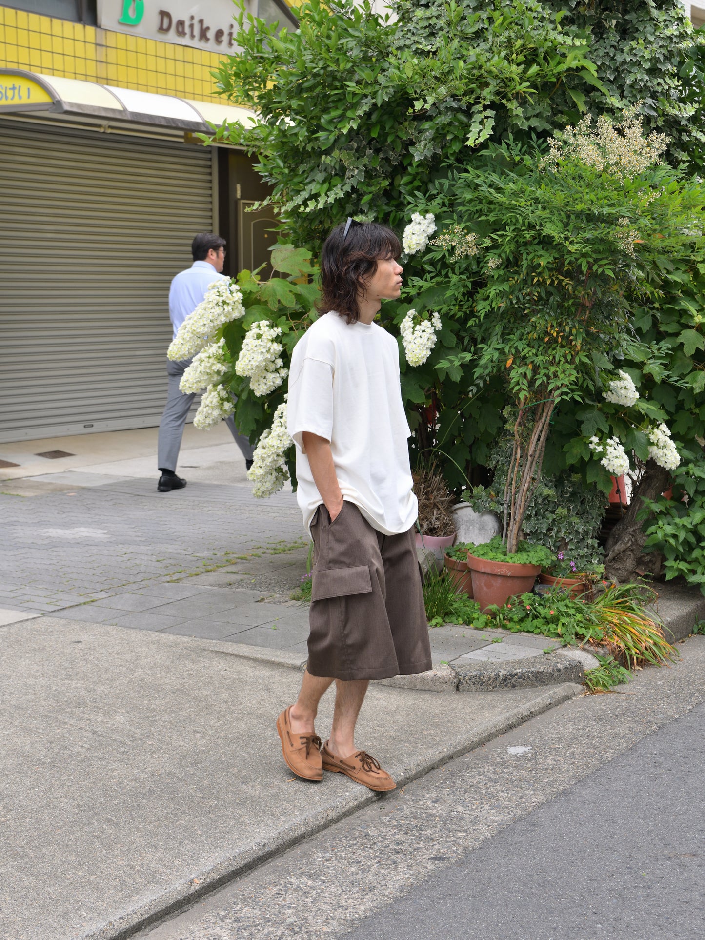 JERZEES ジャージーズ  Tシャツ ネイビー ホワイト スペシャル 特注 別注 アメリカ 日本 コラボ 春夏 メンズ レディース ユニセックス 26SS 愛知県 名古屋 丸の内 セレクトショップ THIRD PLACE サードプレイス