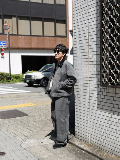 CAMIEL FORTGENS カミエルフォートヘンス WORKER JACKET CF21.10.01.01 CF21.06.05.02 キャンバス ダックジャケット カバーオール  チャコール カーハート アメリカ オランダ 26ss 春夏 日本取り扱い 名古屋 丸の内 セレクトショップ THIRD PLACE サードプレイス