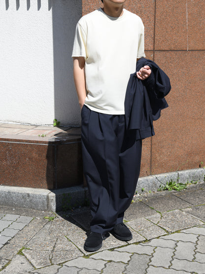 refomed リフォメッド WOOL BASE RECU-YN01 ウール ポリエステル Tシャツ  快適 セットアップ 夏 春 秋 ホワイト 愛知県 名古屋 丸の内 セレクトショップ THIRD PLACE サードプレイス