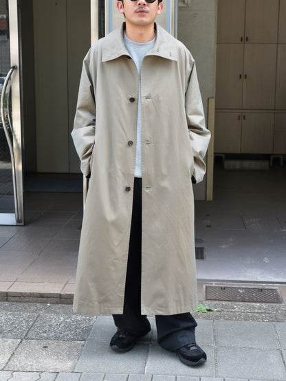 de dam foundation デダムファンデーション Cotton Gabardine Trench Coat KHAKI カーキ コート ベーシック オランダ ユニセックス 26AW 愛知県 名古屋 丸の内 セレクトショップ THIRD PLACE サードプレイス