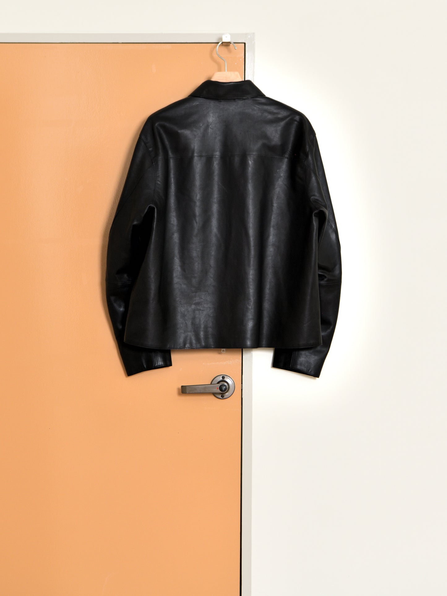 YOKE ヨーク Calf Nappa Leather Minimal Blouson YK26FW01308B レザー カーフ ブラック BLACK 26FW 日本取り扱い 名古屋 丸の内 セレクトショップ THIRD PLACE サードプレイス