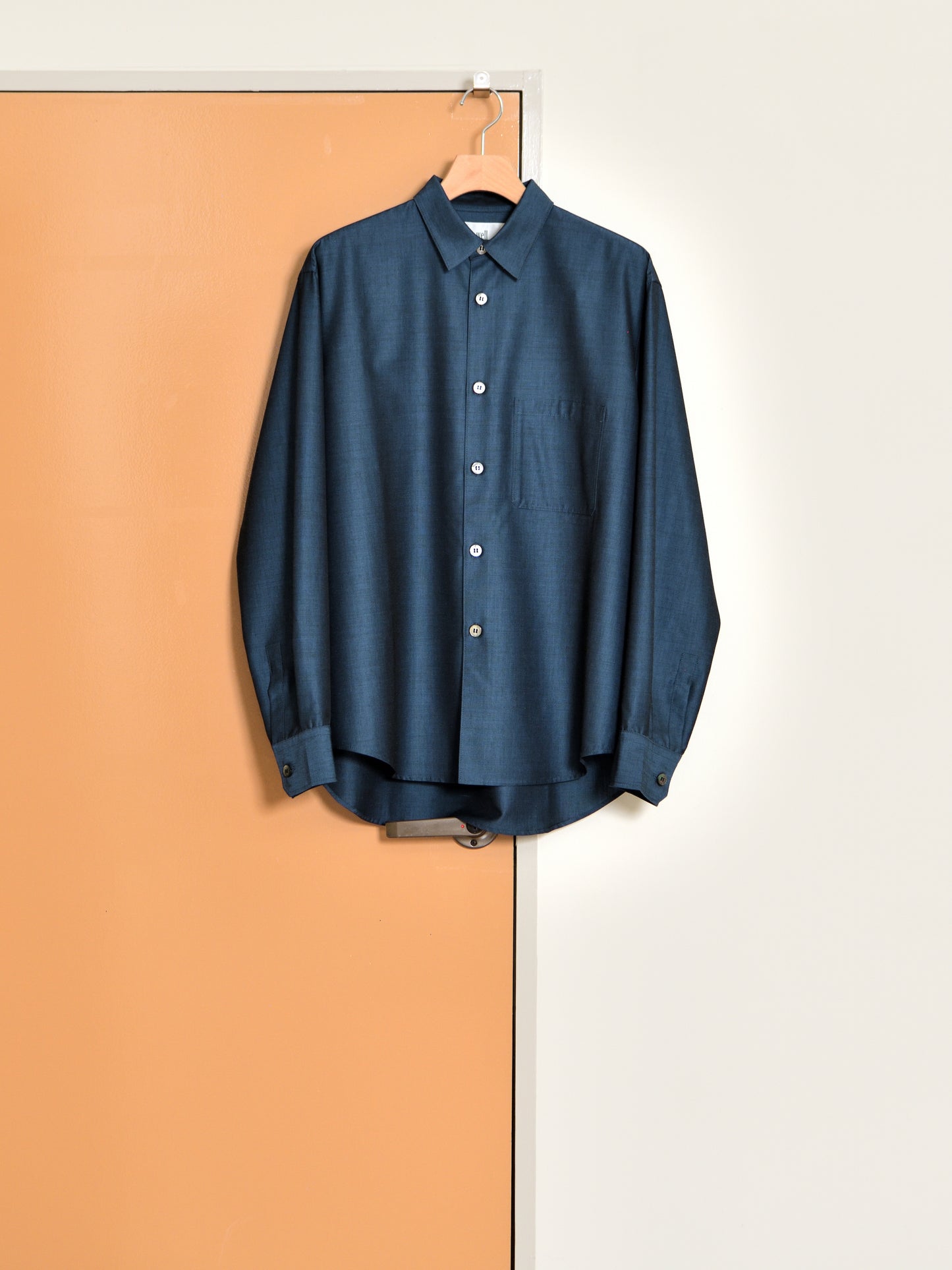 WELL ウェル 10-buttons shirt WT25XX03   ウール レーヨン デットストック ユニセックス 26SS 愛知県 名古屋 丸の内 セレクトショップ THIRD PLACE サードプレイス