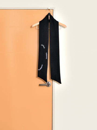 WELL ウェル Muffler in the mirror WO25XX03 ウール ナイロン デットストック ユニセックス 26SS 愛知県 名古屋 丸の内 セレクトショップ THIRD PLACE サードプレイス