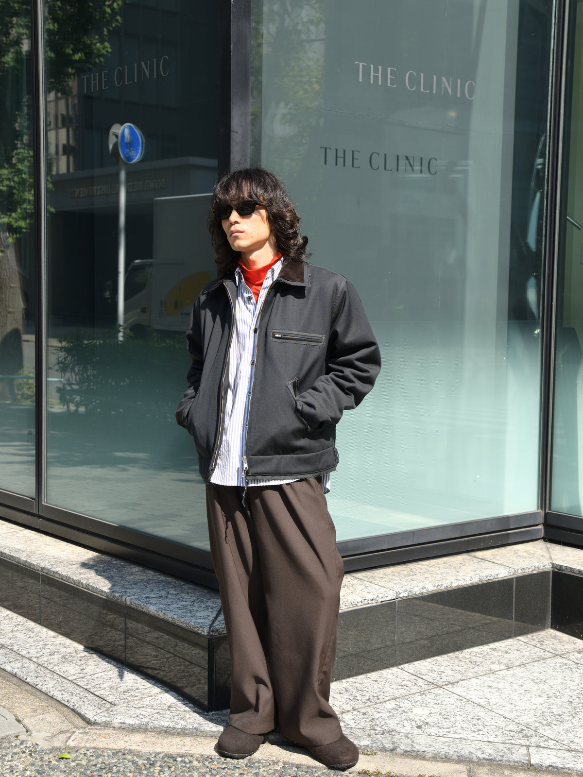 CAMIEL FORTGENS カミエルフォートヘンス WORKER JACKET GREY グレー CF.22.10.03.01 ジャケット 定番 ヴァージンウール コットン オランダ 26aw 春夏 日本取り扱い 名古屋 丸の内 セレクトショップ THIRD PLACE サードプレイス