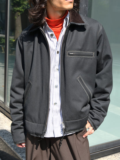 CAMIEL FORTGENS カミエルフォートヘンス WORKER JACKET GREY グレー CF.22.10.03.01 ジャケット 定番 ヴァージンウール コットン オランダ 26aw 春夏 日本取り扱い 名古屋 丸の内 セレクトショップ THIRD PLACE サードプレイス
